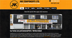 Desktop Screenshot of jnkcomponents.co.uk