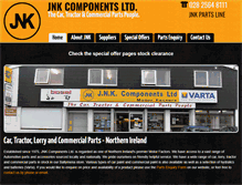 Tablet Screenshot of jnkcomponents.co.uk